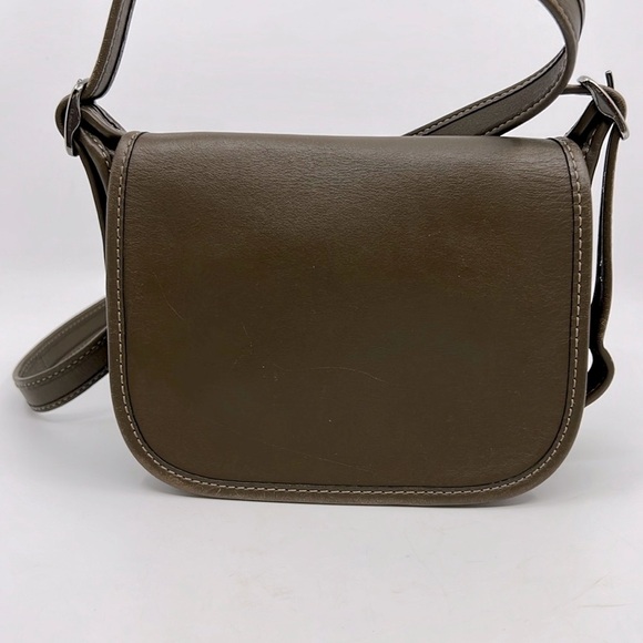 Coach 75th Anniversary Saddle Bag 18 Mini Style 57731 Brown Glove Tanned Leather - Picture 1 of 17
